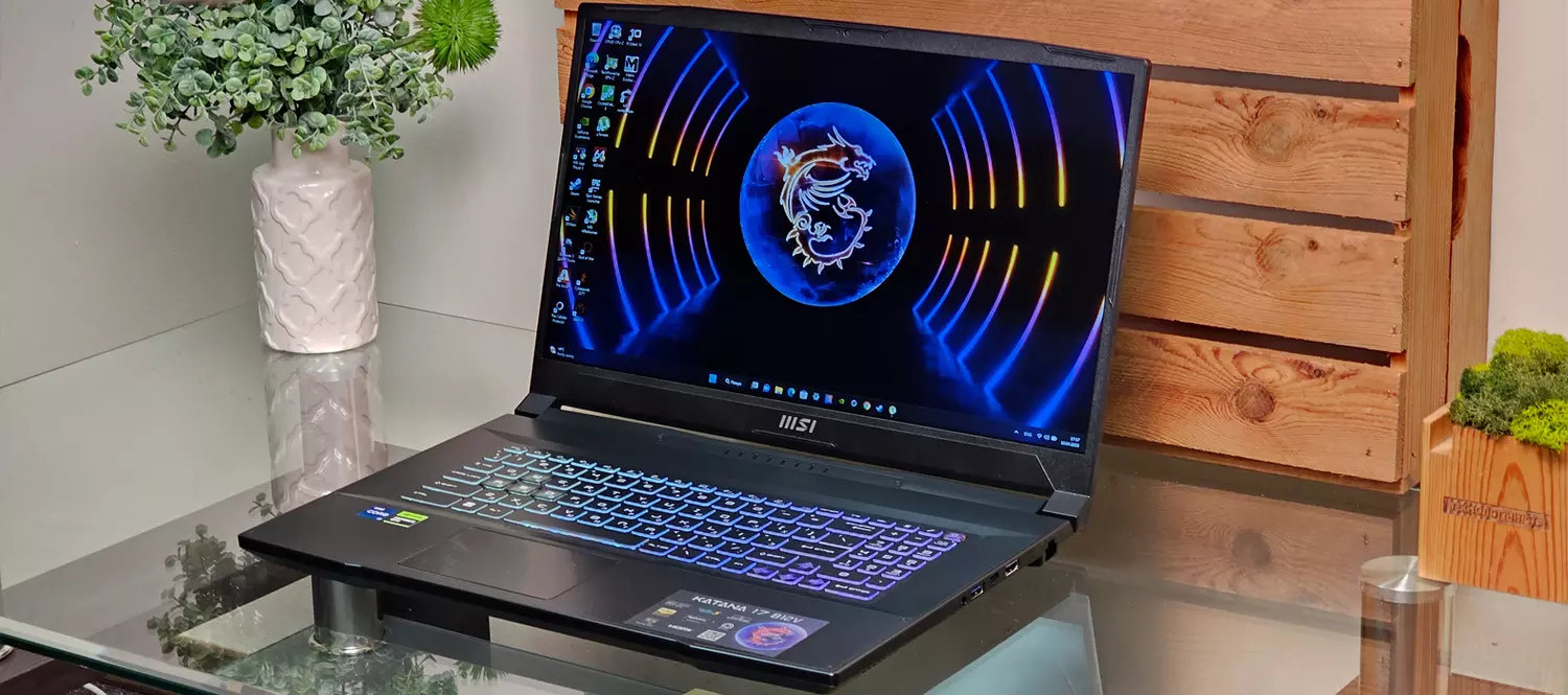 MSI Katana 17 B12V Test: Schneiden wie ein Samurai