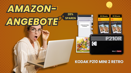 KODAK P210 Mini 2 Retro Fotodrucker – Sofort 28% sparen!