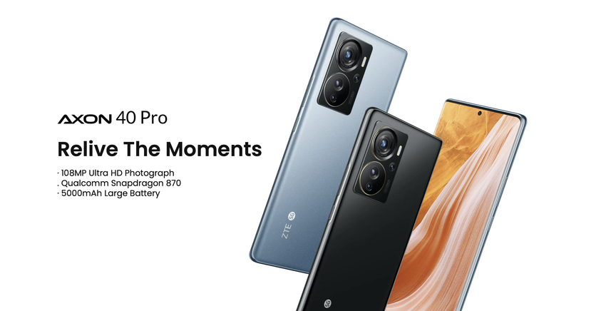 ZTE Axon 40 Pro mit Snapdragon 870-Chip, 144-Hz-AMOLED-Bildschirm und 108-MP-Kamera auf dem globalen Markt veröffentlicht