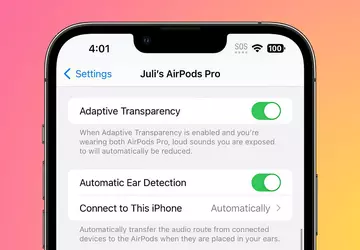 Was für eine Wendung: Adaptive Transparenz ...