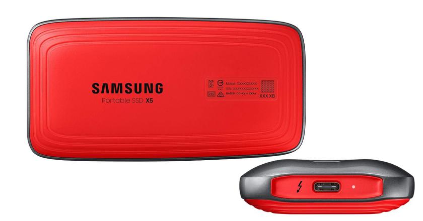 Samsung X5 externe Festplatte für die Videobearbeitung