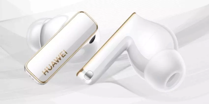 So werden die FreeBuds Pro 2+ aussehen: Huawei's neues Flaggschiff: TWS-Kopfhörer mit Körpertemperatursensor