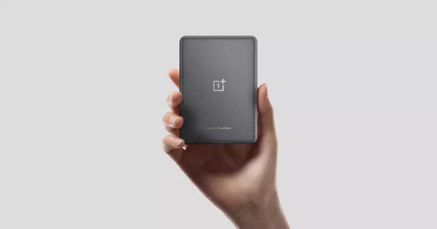 OnePlus hat die kompakte 5000-mAh-Paverbank Slim Magnetic auf den Markt gebracht, die 120 Gramm wiegt und nur 9 mm dick ist.