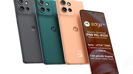 Motorola Edge 50: Smartphone mit MIL-STD810H/IP68-Schutz, 120Hz POLED-Bildschirm und Snapdragon 7 Gen 1 Accelerated Edition Chip 