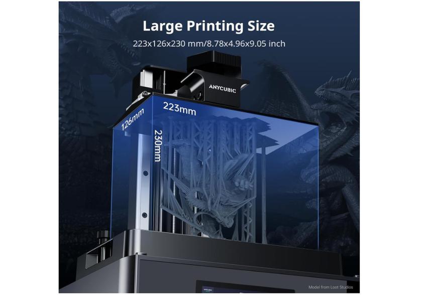 Anycubic Photon Mono M7 preiswerter 3d-Drucker