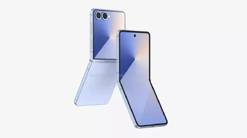 Ein Insider hat exklusive Renderings des Samsung Galaxy Flip 7 faltbaren Smartphones veröffentlicht: die Neuheit wird ein 4″ externes Display bekommen