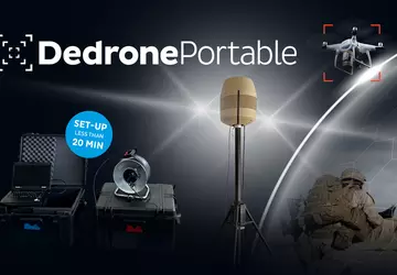 AFU erhält universelle Anti-Drohnen-Waffe, DeDrone Portable, ...