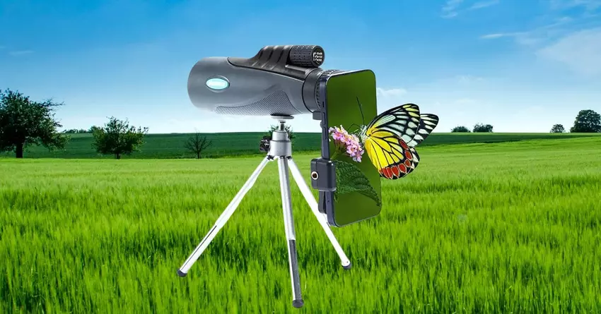 ‎NEYLANG  30x50 bestes monocular teleskop für handy