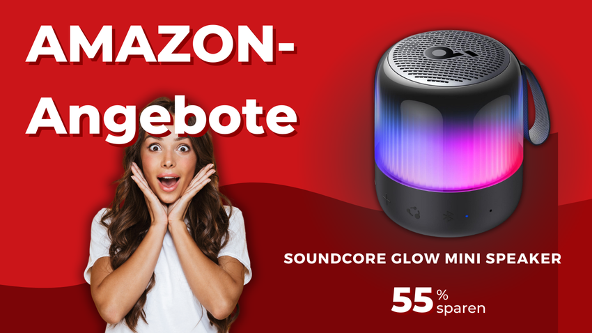 soundcore Glow Mini Speaker – Schnapp dir 55% Rabatt und spare 27,39€!