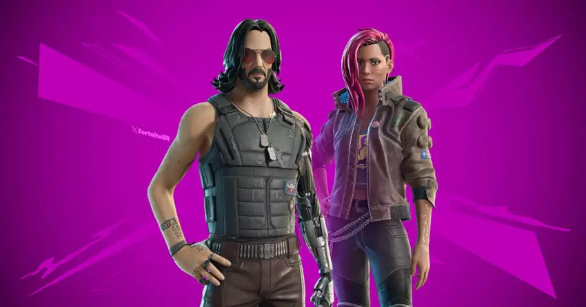 Epic Games' Weihnachtsgeschenk: Cyberpunk-Charaktere und -Gegenstände sind bereits in Fortnite!