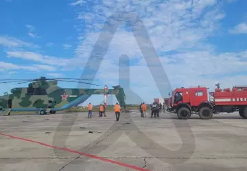 In Russland hat der weltgrößte Hubschrauber ...