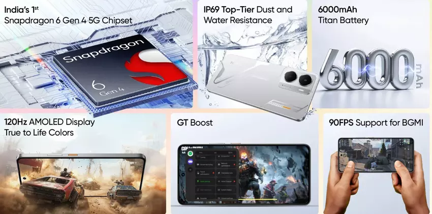 Realme P3 5G Smartphone