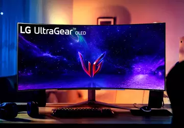 LG hat einen 45" gebogenen WQHD ...