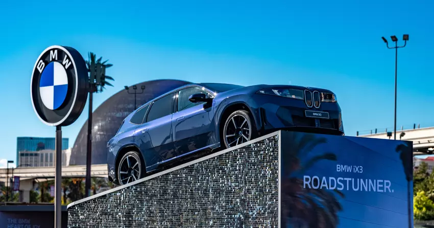 BMW iX3 auf der CES 2026
