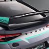 Ein Bild über die endgültigen Merkmale des Skoda Enyaq RS Race