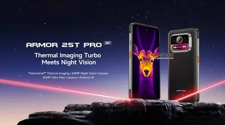 Ulefone stellt Armor 25T Pro mit Wärmebildkamera und 6500 mAh Akku für 275 € vor