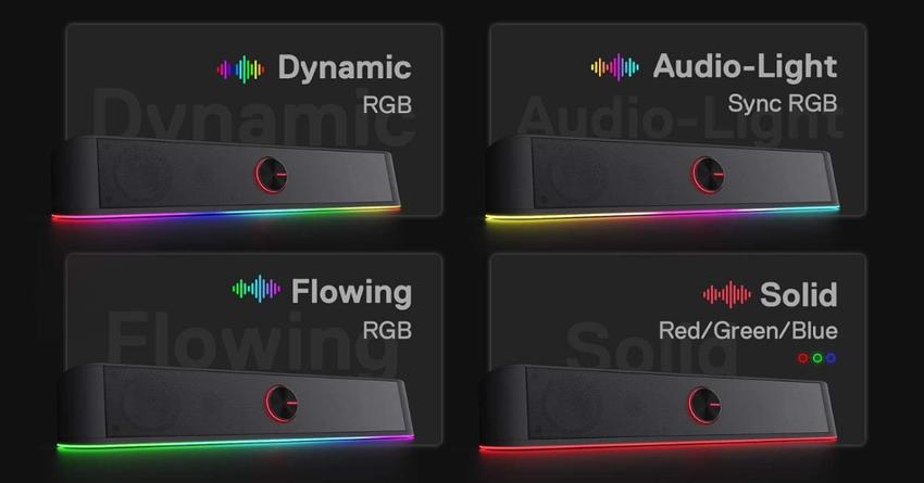 Redragon GS560 RGB lautsprecher für ps5