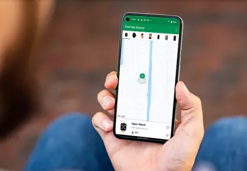 Die Google-App "Find My Device" hat ...