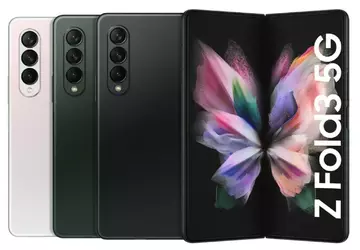 Das Galaxy Z Fold 3 hat ...