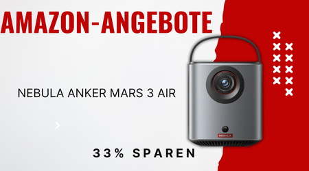 Nebula Anker Mars 3 Air Projektor – 200€ Ersparnis bei 33% Rabatt!