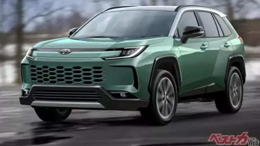 Inoffizielles Rendering des neuen Toyota RAV4