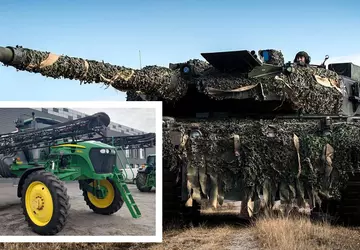 Russisches Verteidigungsministerium reklamiert eine John Deere ...