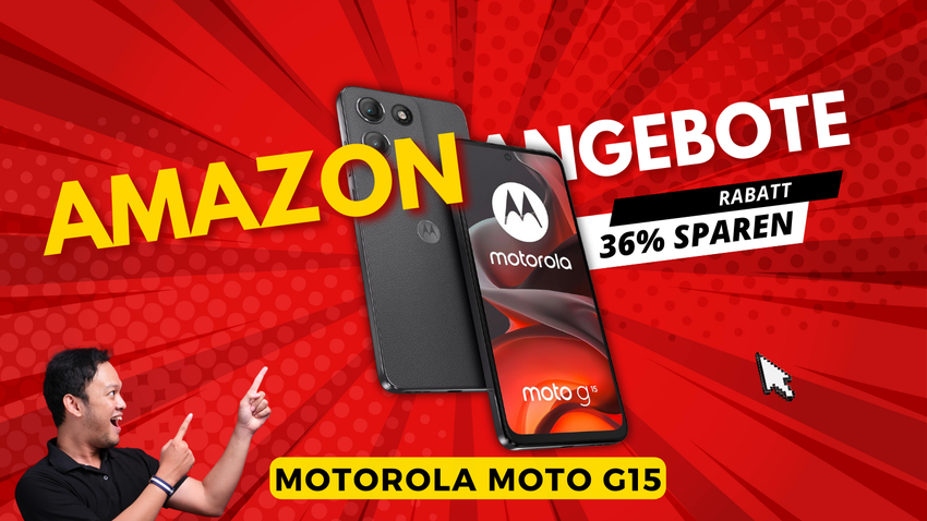 Motorola Moto g15 Smartphone – Jetzt 36% günstiger!