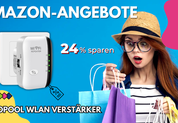 GOOPOOL WLAN Verstärker: Jetzt 4,60€ günstiger!