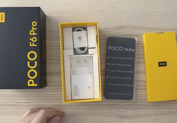Poco F6 Pro unboxed in einem ...