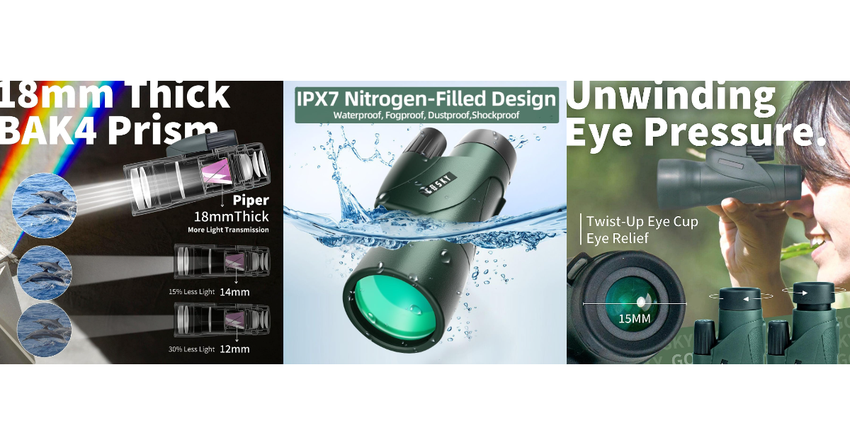 Gosky 12x55 monokular für iphone