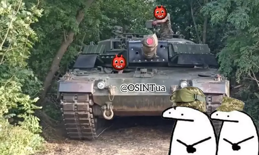 Es ist passiert - die ukrainischen Streitkräfte haben einen deutschen Leopard 2A4-Panzer mit der dynamischen Schutzausrüstung "Contact" ausgestattet.