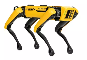 Der hundeähnliche Roboter von Boston Dynamics ...