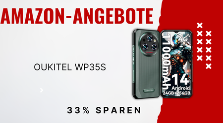 OUKITEL WP35S Outdoor Smartphone – Jetzt 100€ günstiger!