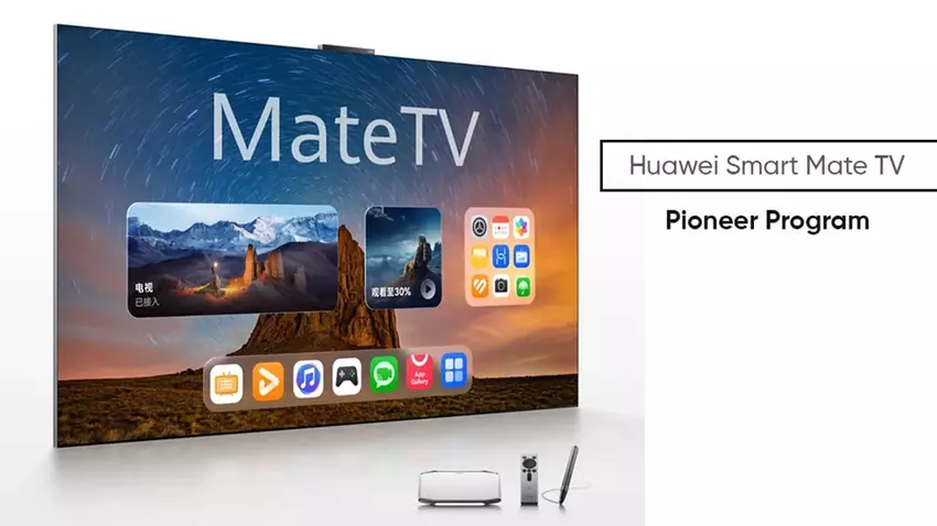 Huawei hat das erste Modell seiner Mate-Reihe von Fernsehern vorgestellt - 110″, 4K und Unterstützung für die neuesten Funktionen