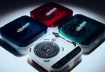 Gadhouse hat den tragbaren Plattenspieler Cosmo ...