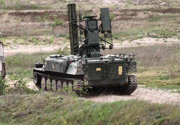 Ukrainische Streitkräfte zeigen, wie das Boden-Luft-Raketensystem ...