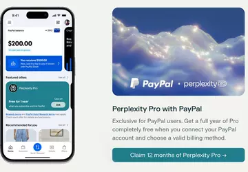 PayPal verschenkt ein Jahr Perplexity Pro ...