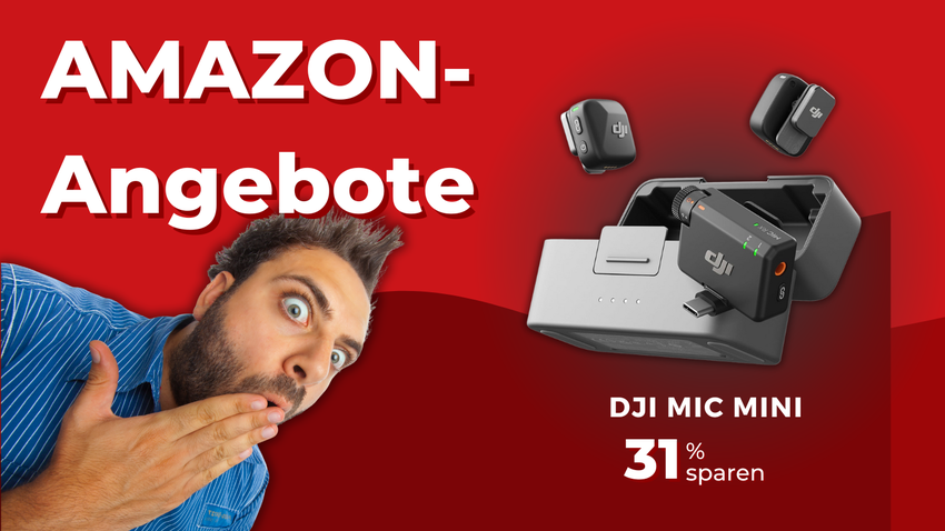 DJI Mic Mini Wireless Mikrofon Set – Jetzt 52€ sparen!