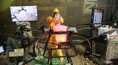 Russen behaupten, die Agrardrohne DJI Agras T30 sei eine amerikanische Kampfdrohne mit chemischen Waffen aus einem ukrainischen Biolabor