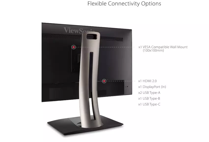 ViewSonic VP2768a-4K Adobe RGB-Monitor