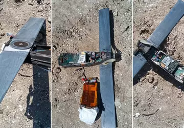 Die Eindringlinge zeigten das Wrack der ...