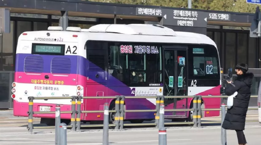 Erste unbemannte Busse nehmen in Südkorea den Betrieb auf
