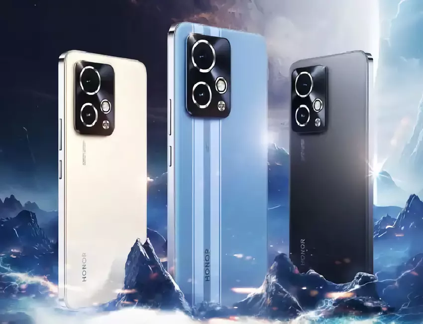 Drei Farben und eine Rückseite aus Öko-Leder: Das Honor 90 GT ist auf einem neuen Prozess-Racer aufgetaucht