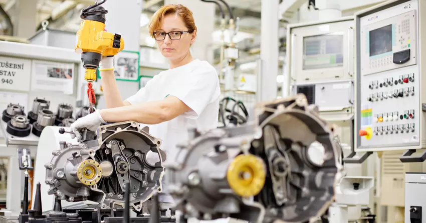 Transmission production at Škoda Auto