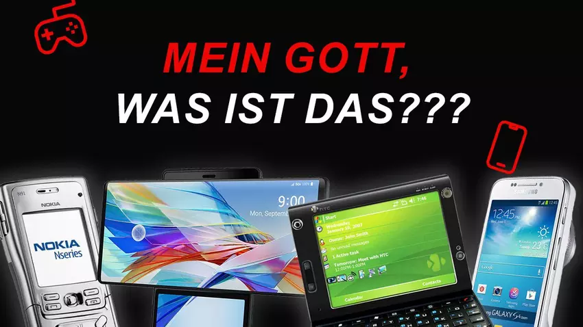 Top 10 der seltsamsten Smartphones der Geschichte