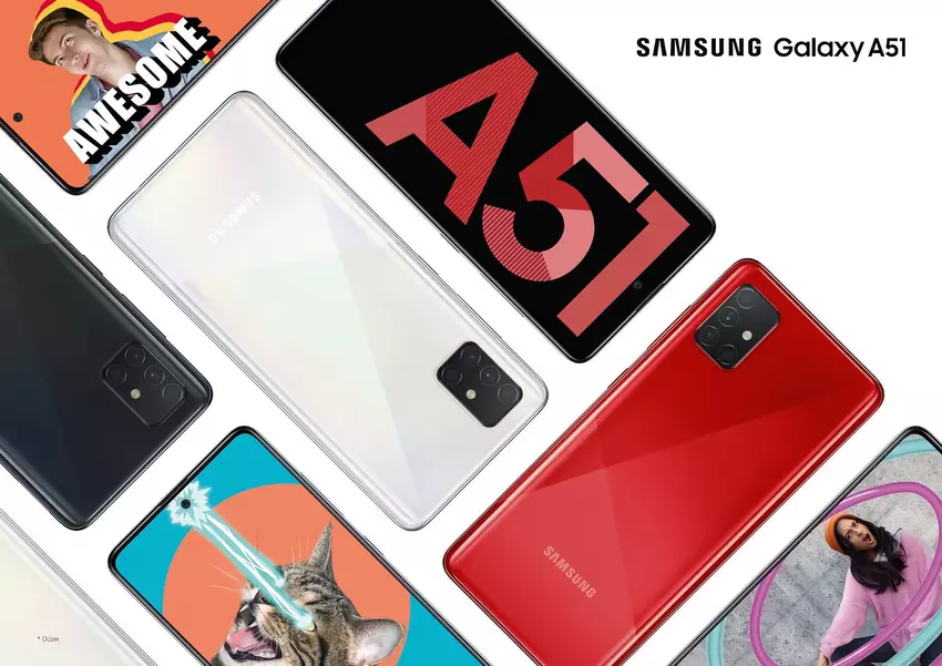 Samsung hat mit der Aktualisierung des Galaxy A51 auf Android 13 mit One UI 5.0 in Europa begonnen