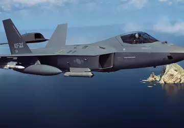 Südkorea hat das Kampfflugzeug KF-21 zum ...