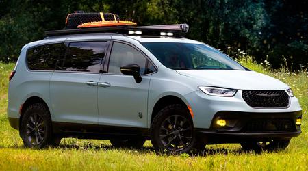 Chrysler stellte das Pacifica Grizzly Peak Konzept vor, eine geländetaugliche Version des Minivans