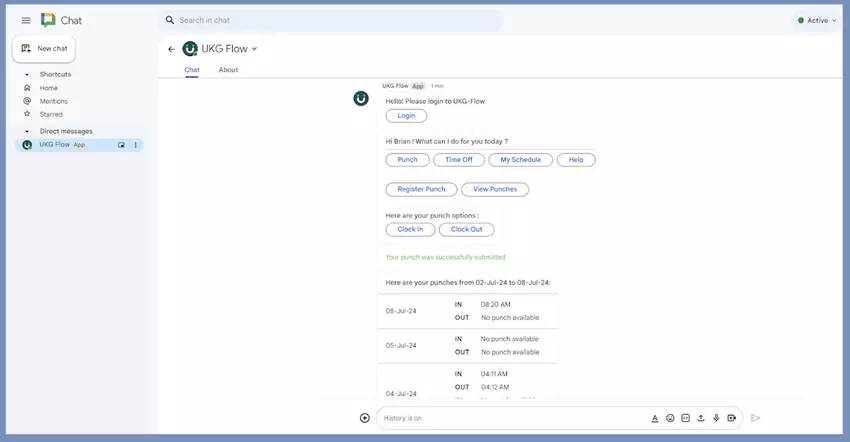 Google Chat unterstützt jetzt die Integration mit IFTTT