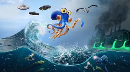 Rettet die Oktopusse: Konami hat einen lustigen Plattformer namens Darwin's Paradox angekündigt